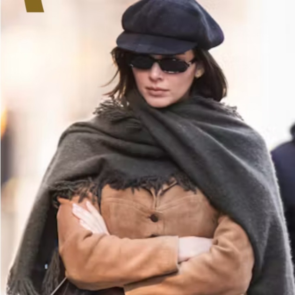 Polo Ralph Lauren wool cashmere  newsboy cap hat